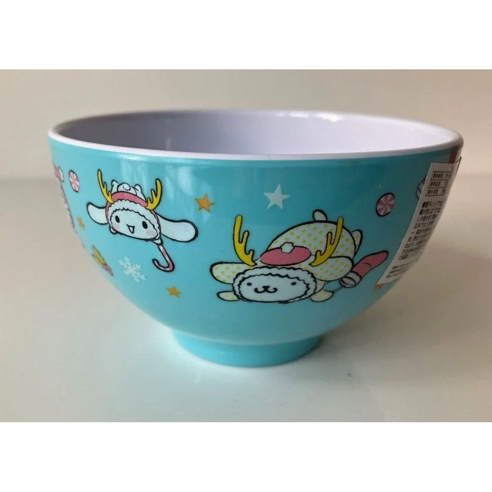 NWT Sanrio Hello Kitty & Friends‎ Blue Holiday Bowl 2020